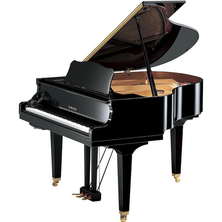 Yamaha GB1 KSC3 Silent Akustik Kuyruklu Piyano - Parlak Siyah