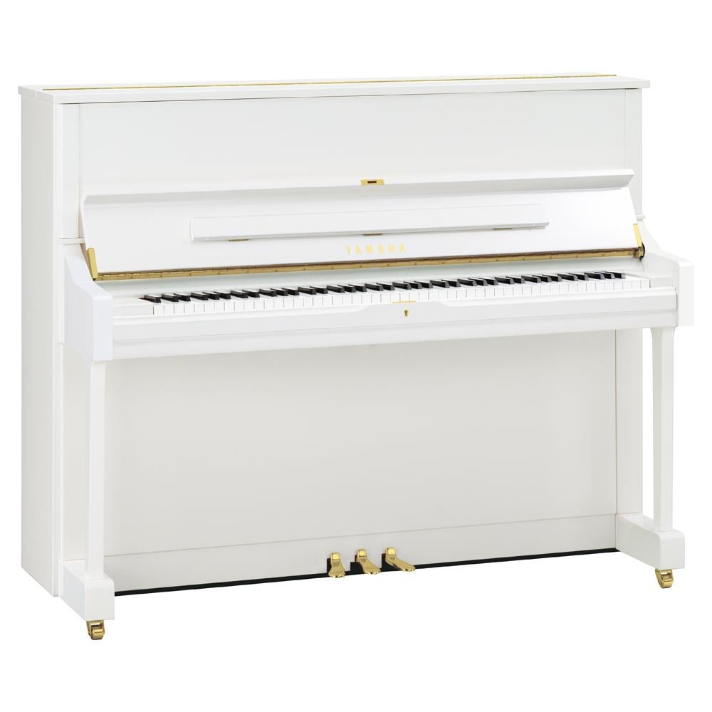 Yamaha U1 Akustik Duvar Piyanosu - Parlak Beyaz