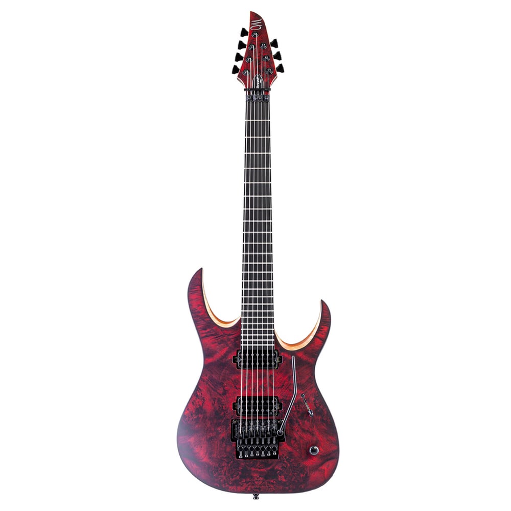 Mayones Duvell® Elite PRO - 7 String - Dirty Red