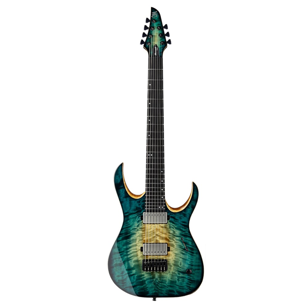 Mayones Duvell® Elite (2024) - 7 String - Curly Poplar