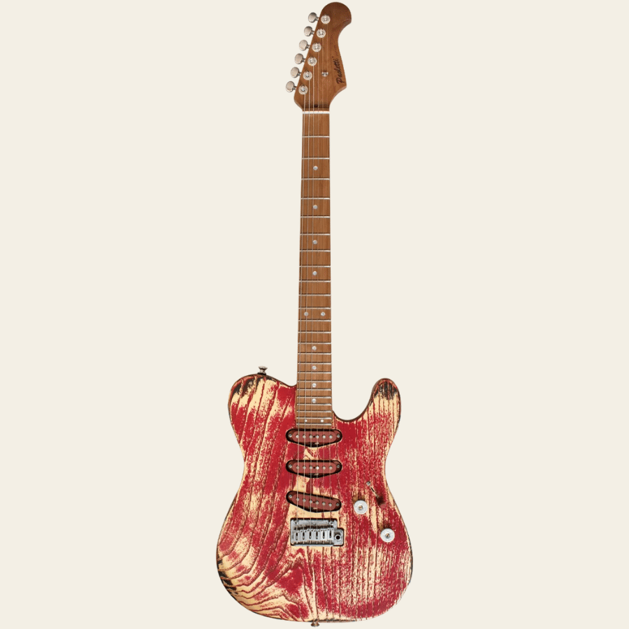 Paoletti Nancy Loft SSS - 575+ Firegold Inferno - No Pickguard