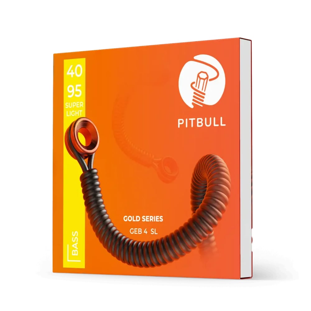 Pitbull Strings Gold Seri Bas Gitar Teli 40-95 Süper Light 4 TELLİ SET