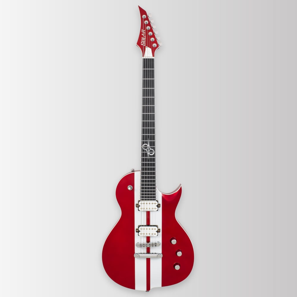 SOLAR GC1.6T-RSCAR – Candy Apple Red with White Racing Stripes