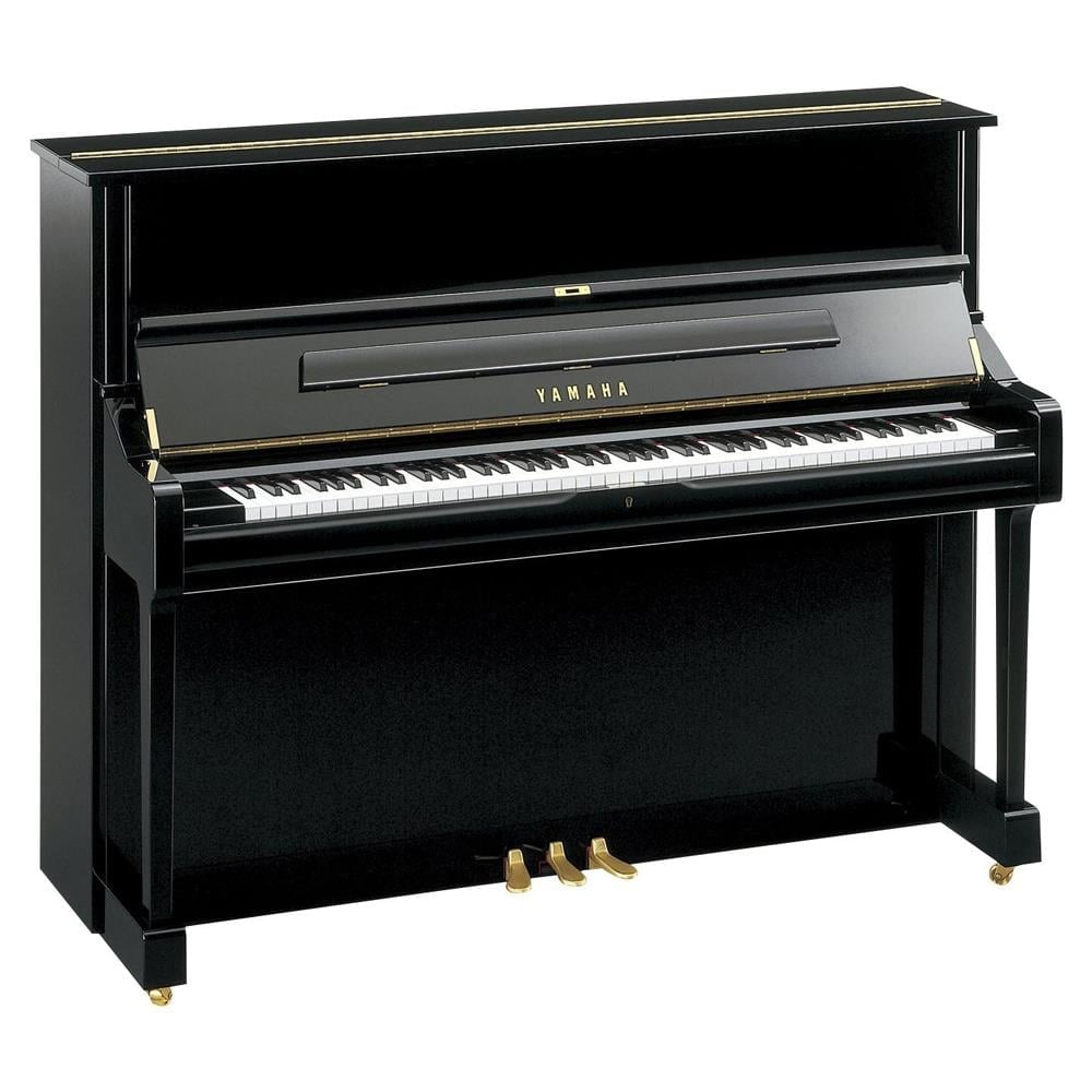 Yamaha U1 Akustik Duvar Piyanosu - Parlak Siyah