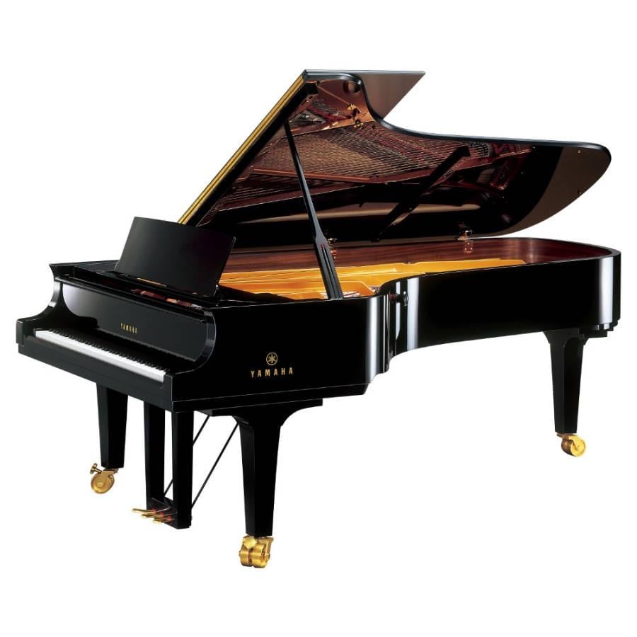 Yamaha CFX Akustik Tam Kuyruklu Piyano - Parlak Siyah
