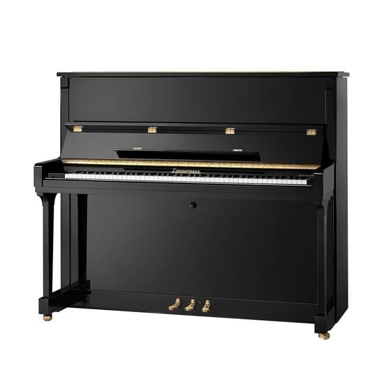 Zimmermann S6 / 126 Upright Piyano - Parlak Siyah