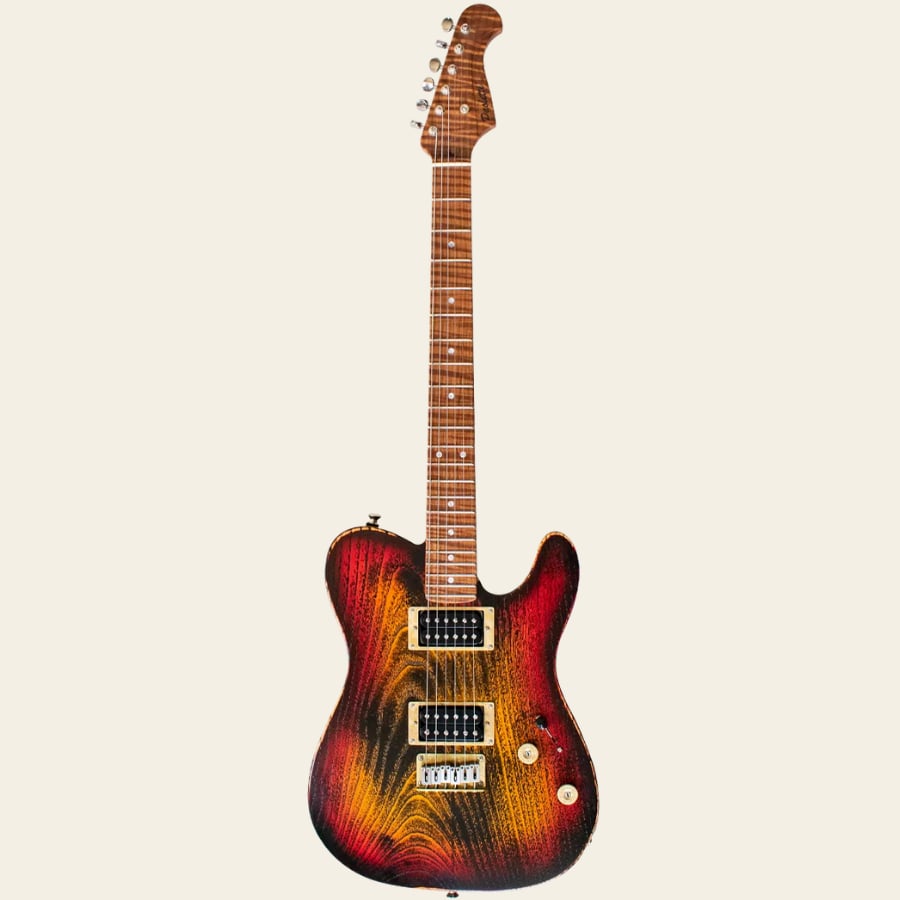 Paoletti Nancy Loft HH - 400+ Heavy Black Inferno - No Pickguard