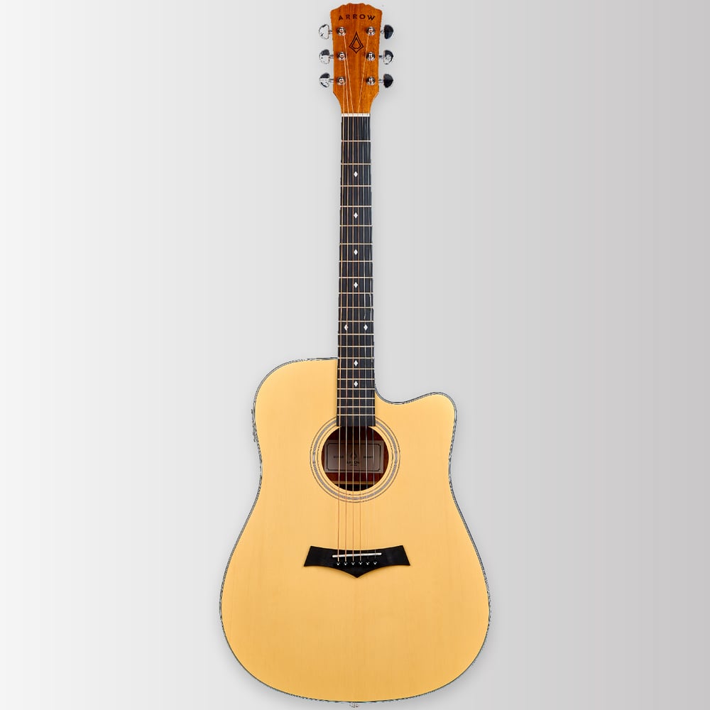 Arrow Silver D CE NT Natural - Electro-Acoustic Guitar
