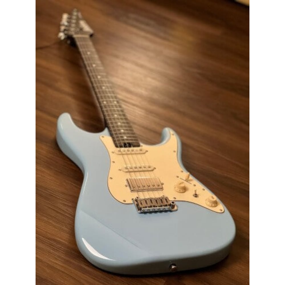 Soloking MS-11 Classic with One Piece Rosewood Neck in Daphne Blue Special Run W/Gigbag