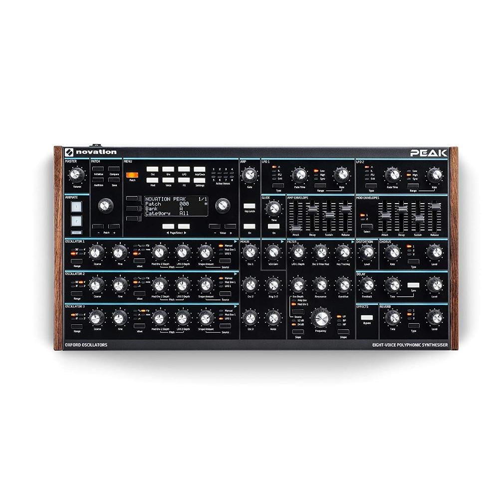 Novation Peak Polifonik Desktop Synthesizer