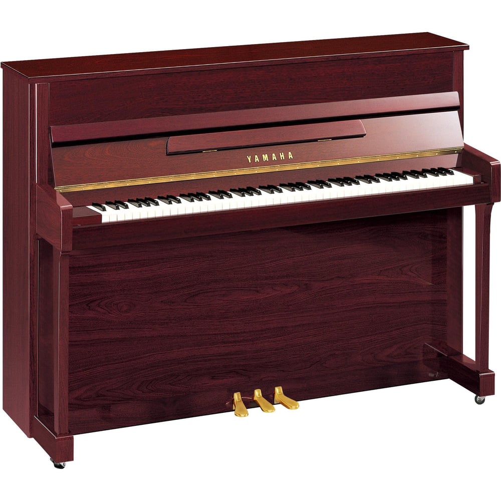 Yamaha B2ESC3PM Silent Duvar Piyanosu - Parlak Maun