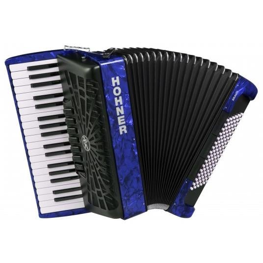 Hohner Bravo III 96 Akordiyon - Mavi