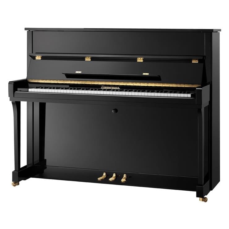 Zimmermann Z120PE S2 Upright Piyano - Parlak Siyah