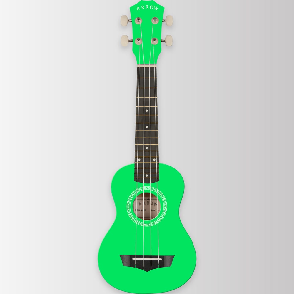 Arrow PB10 GR Soprano Green Ukulele