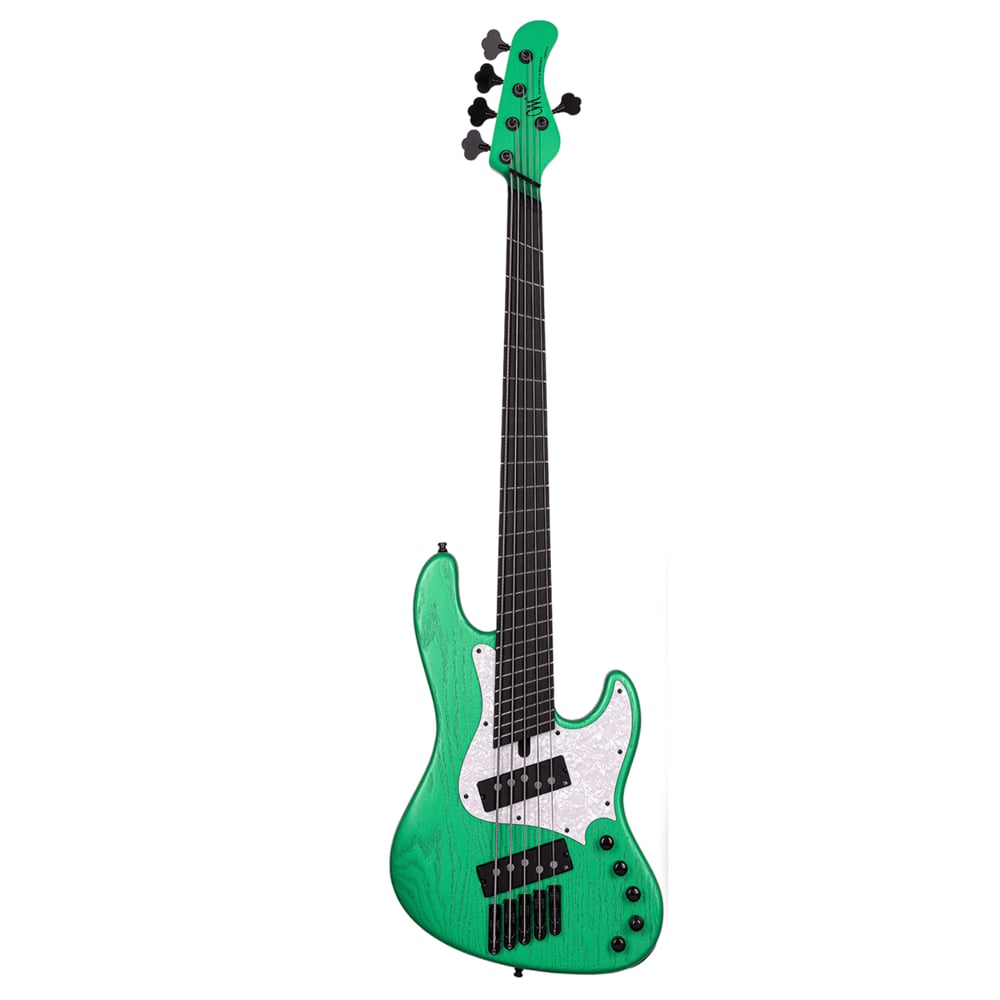 Mayones Jabba® Bassic V-Frets Spring Green Metallic - 5 String