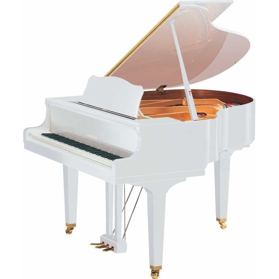 Yamaha GB1 Akustik Kuyruklu Piyano - Parlak Beyaz