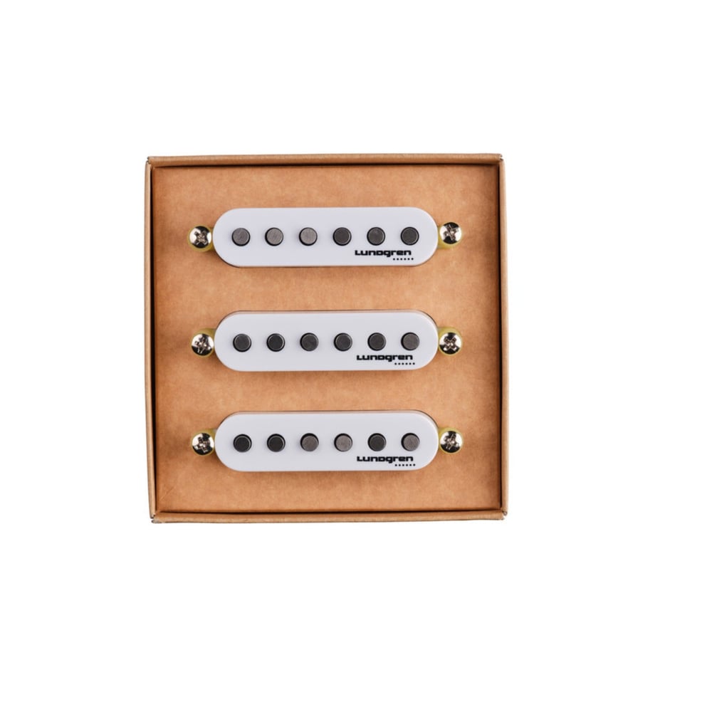 Lundgren Strat set Lundgren/BJFE set of three white