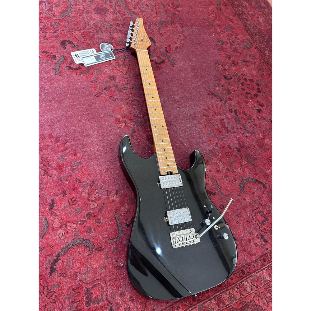 Soloking MS-1 Custom Electric Guitar in Metallic Black