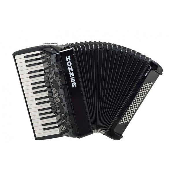 Hohner A3842 Amica III 80 Akordiyon - Siyah