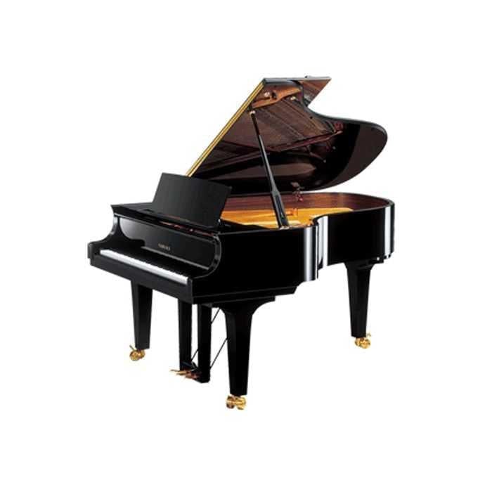 Yamaha CF4 Akustik Kuyruklu Piyano - Parlak Siyah