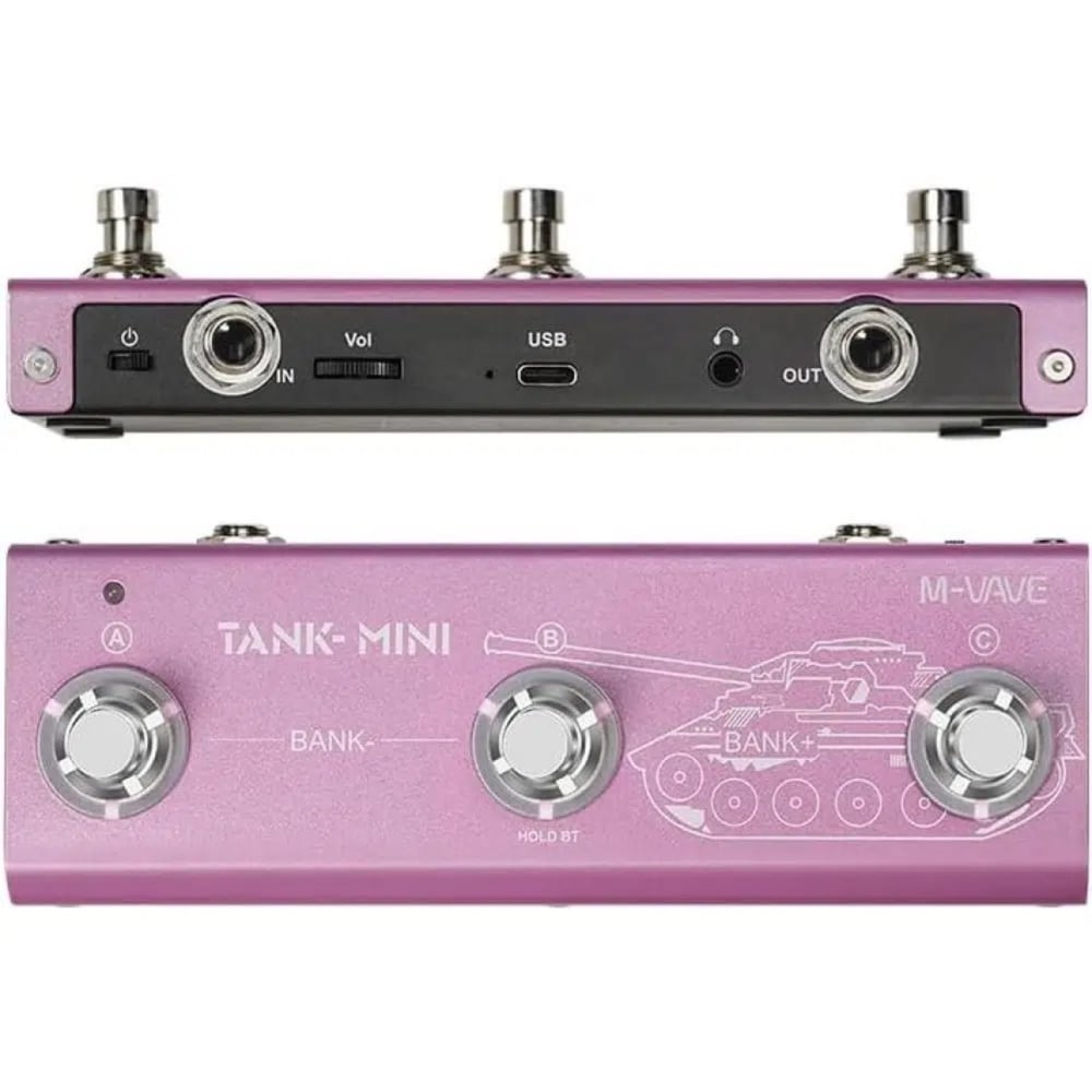 M-Vave Tank Mini Multic Effect Guitar Pedal