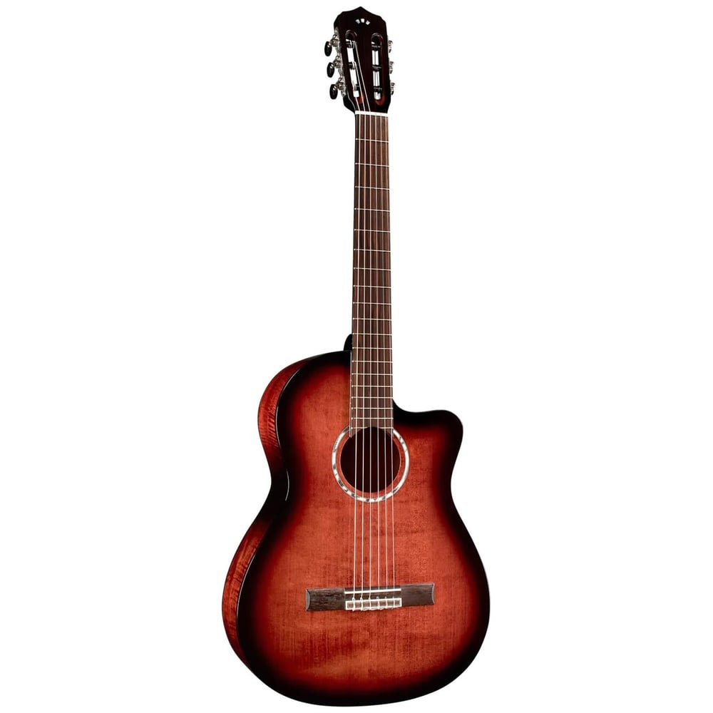 Cordoba Fusion 5 Elektro Klasik Gitar - Edge Burst