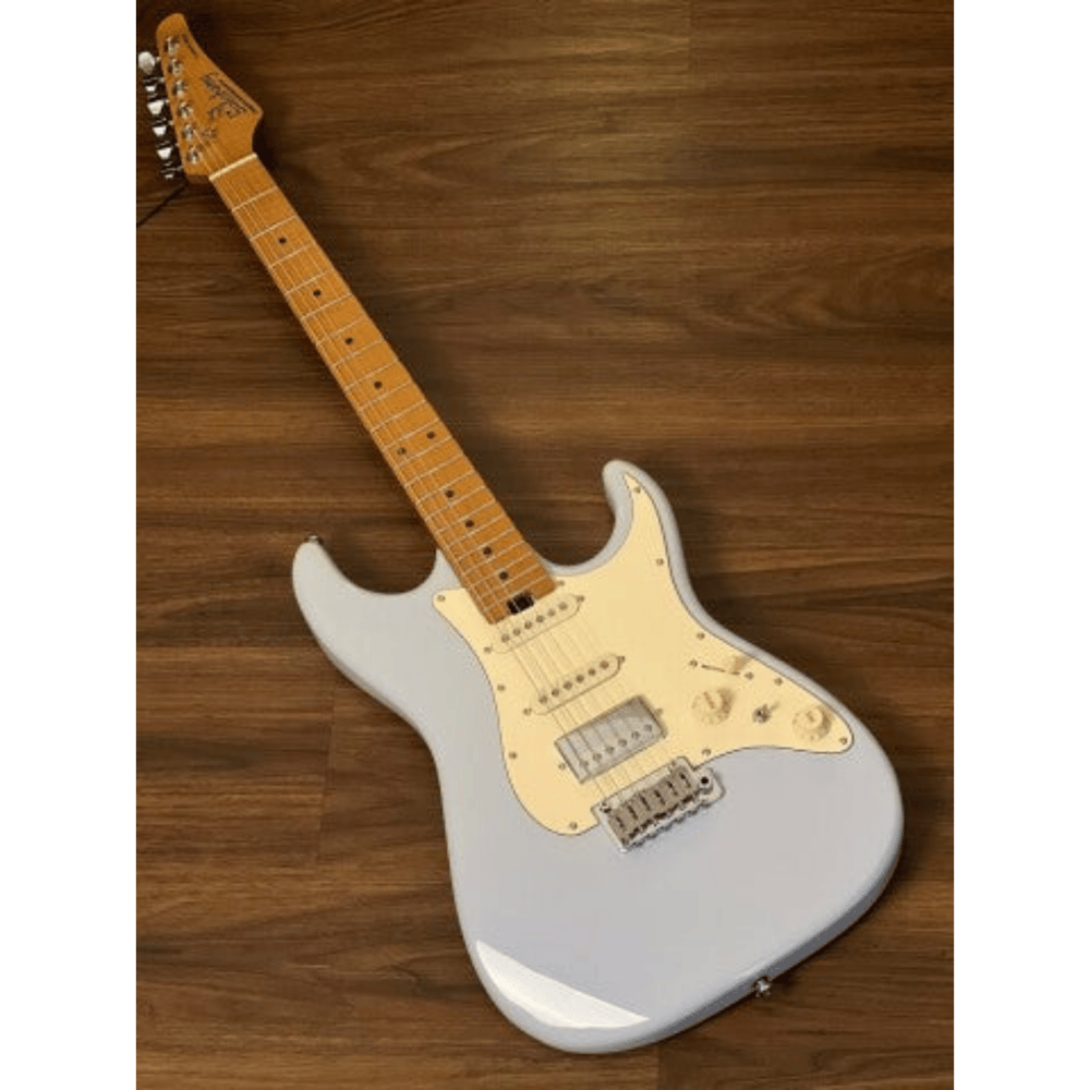 Soloking MS-11 Classic MKII with Roasted Maple FB in Sonic Blue W/Gigbag