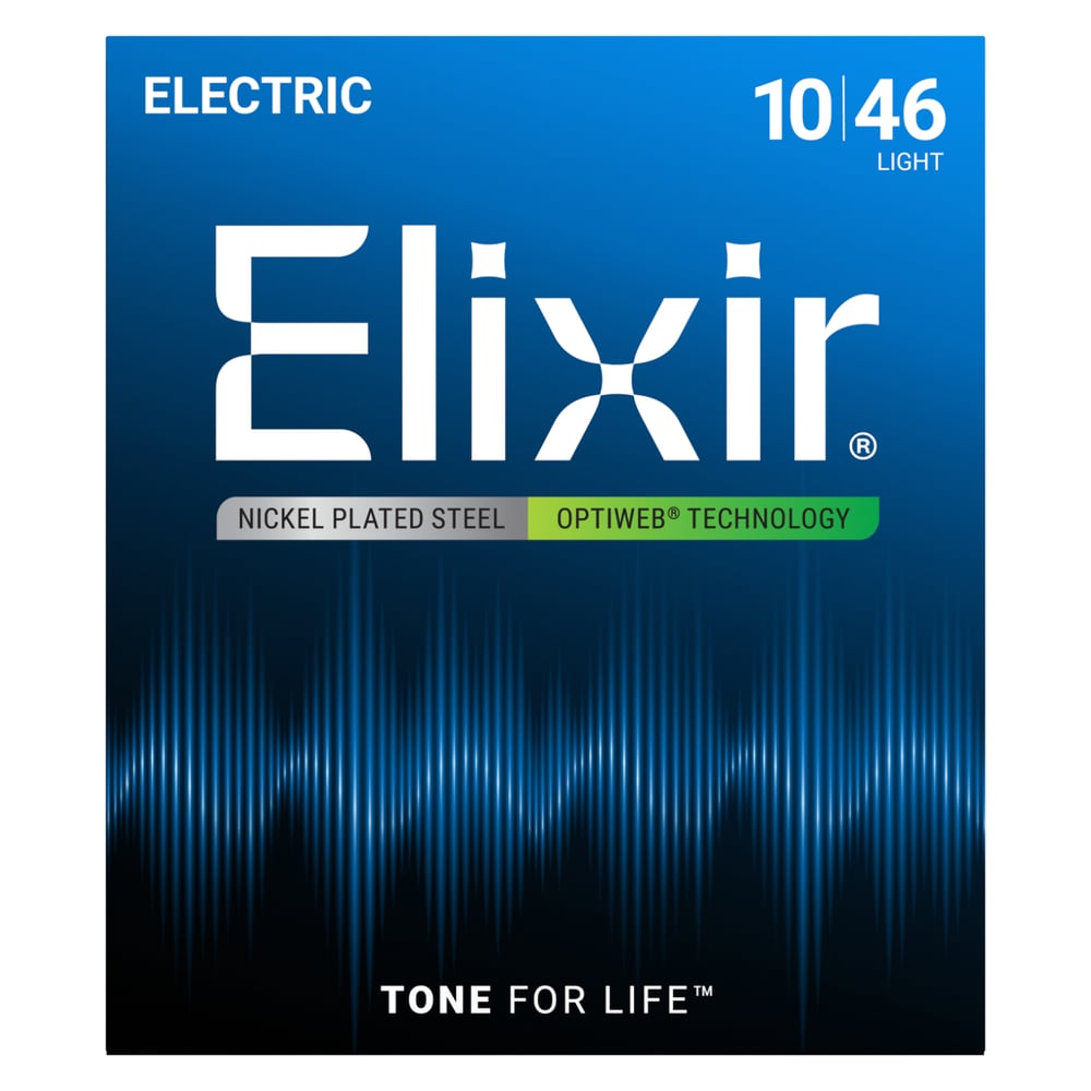 Elixir 19052 Optiweb Light Elektro Gitar Teli (10-46)