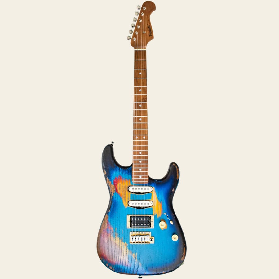 Paoletti Alfa Loft HSS - 430 Heavy Deep Blue - No Pickguard