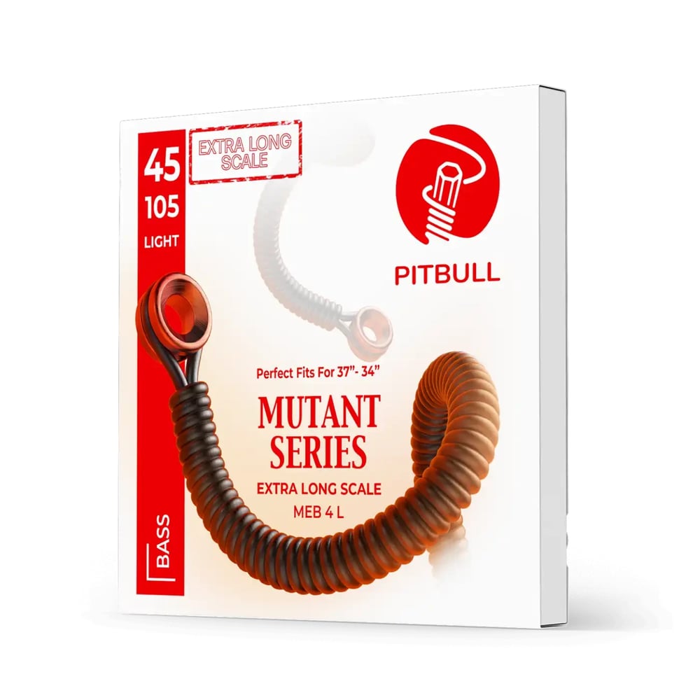 Pitbull Strings Mutant Seri Bas Gitar Teli 4 TELLİ SET 45-105 Light