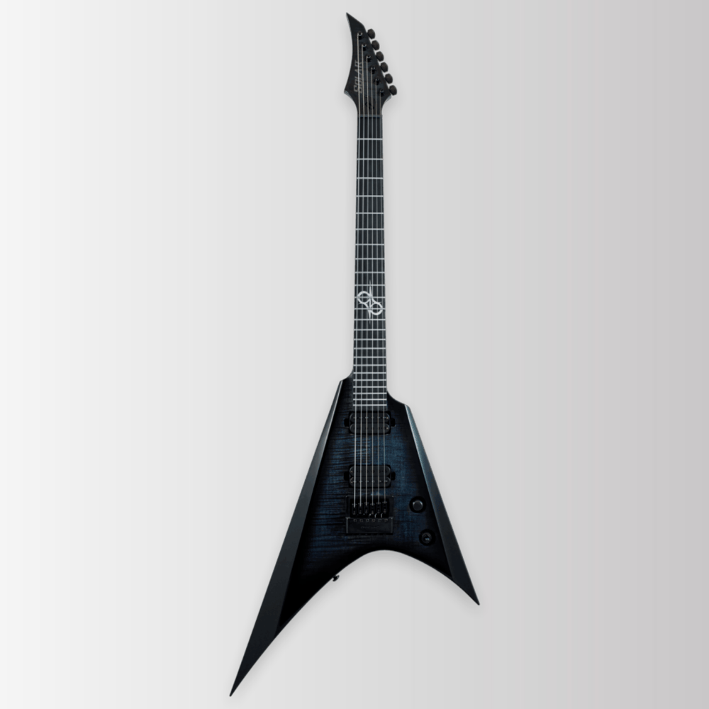 SOLAR VA1.6FBB+ – Flame Black Burst Gloss –
