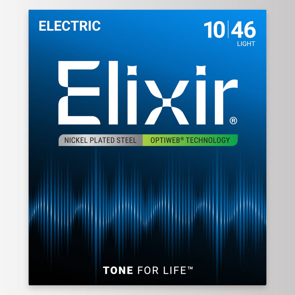 Elixir Optiweb Nikel 3lü Paket Elektro Gitar Teli (10-46)