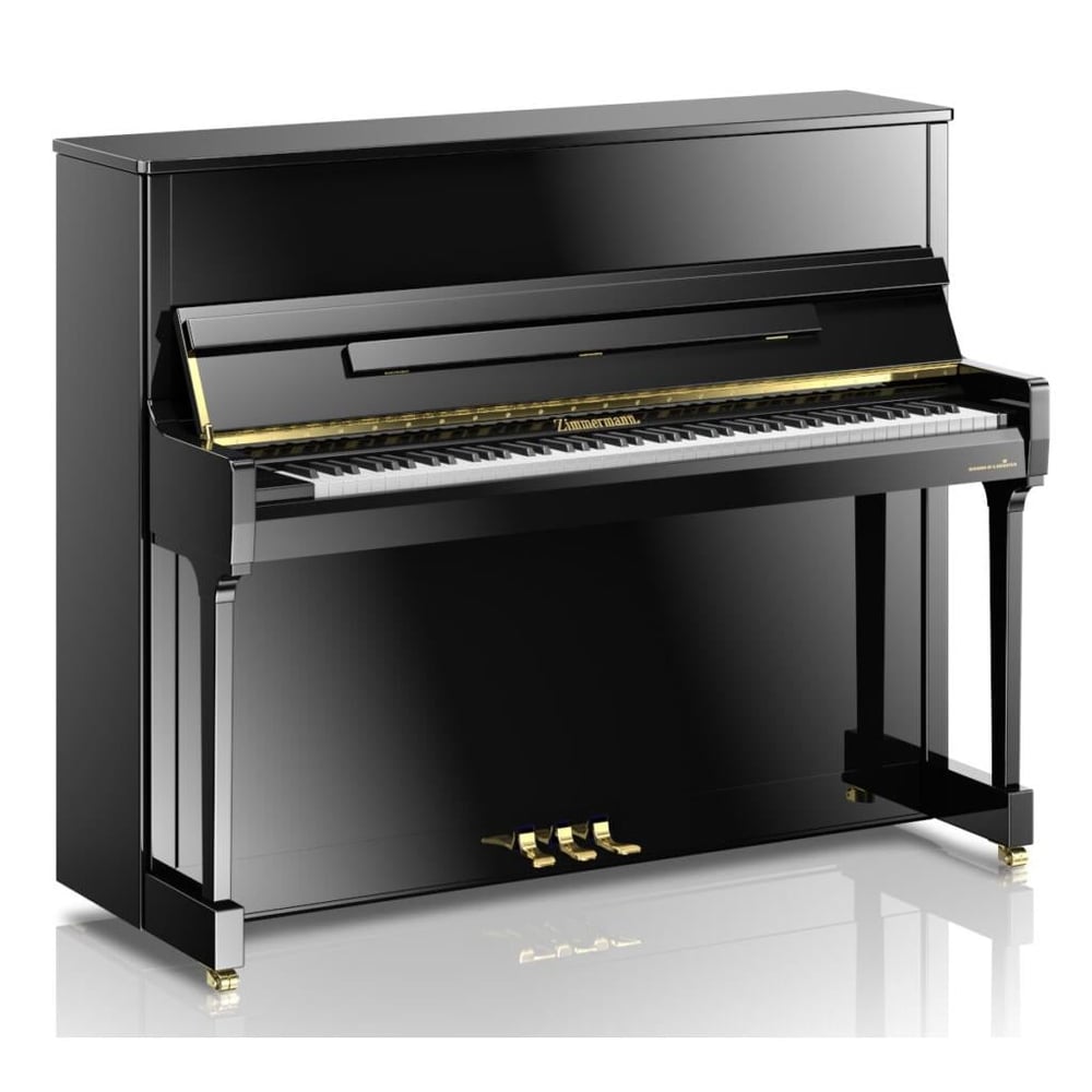 Zimmermann S4 Upright Piyano - Parlak Siyah