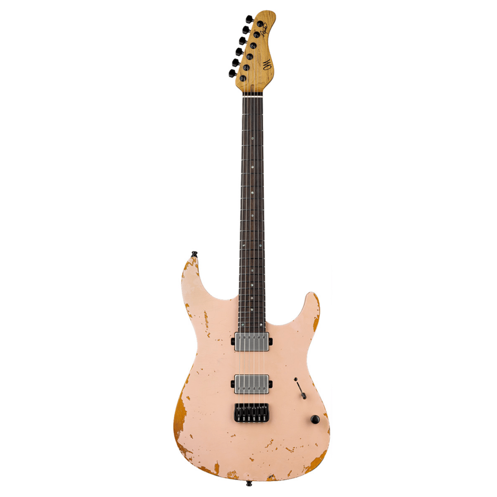 Mayones Aquila ® Aged S - 6 String - Shell Pink