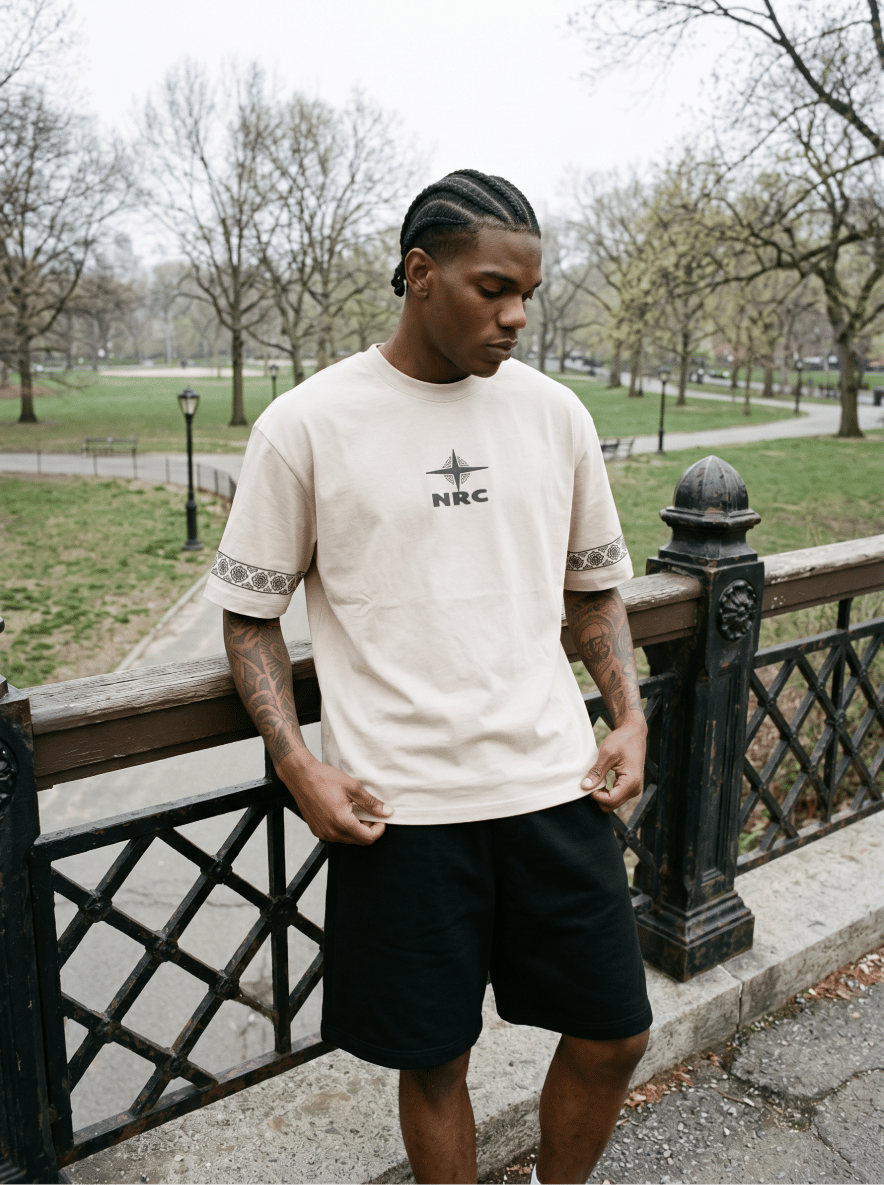 Narcos Baskılı Oversize T-Shirt