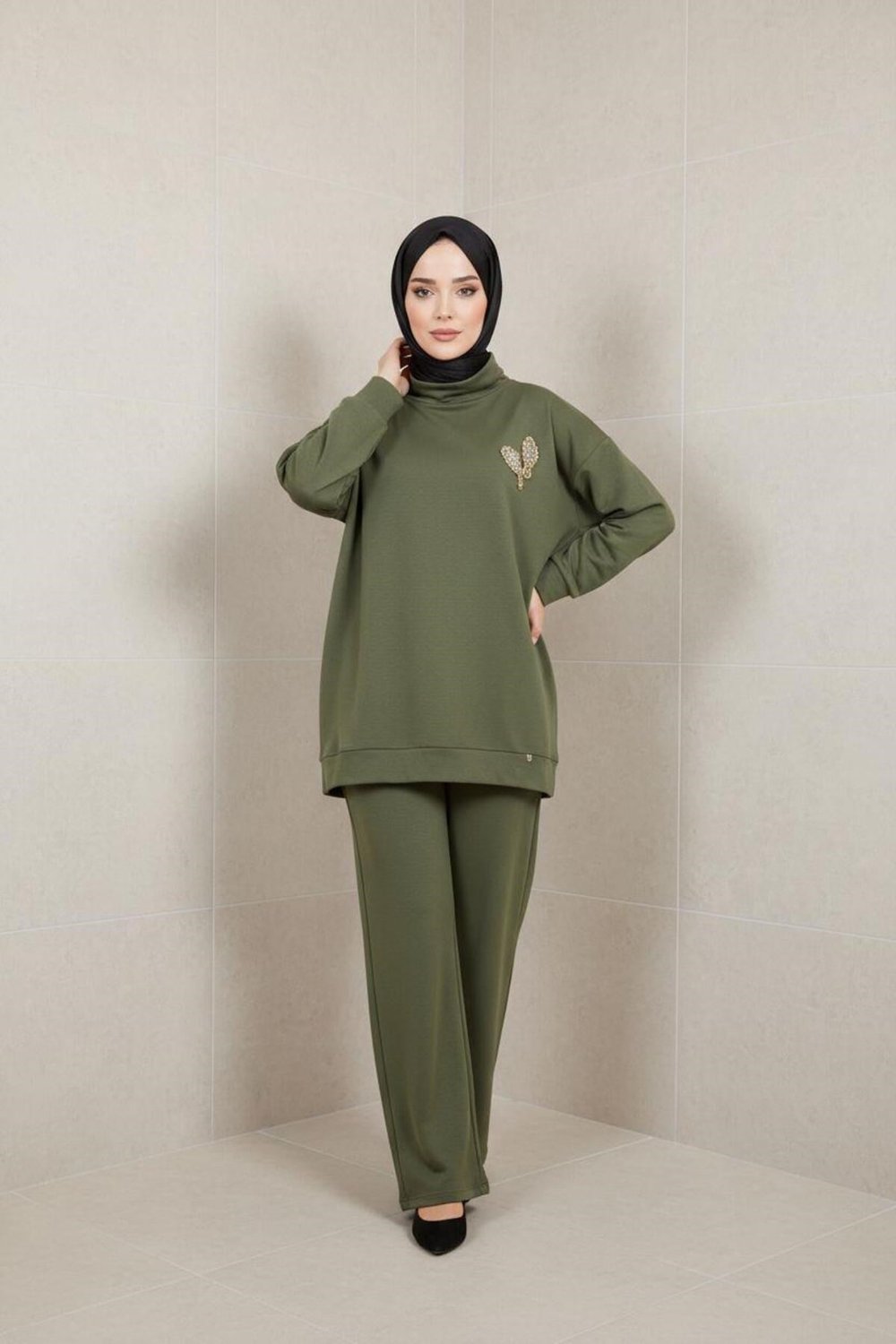 25KD6002 Takım-Haki