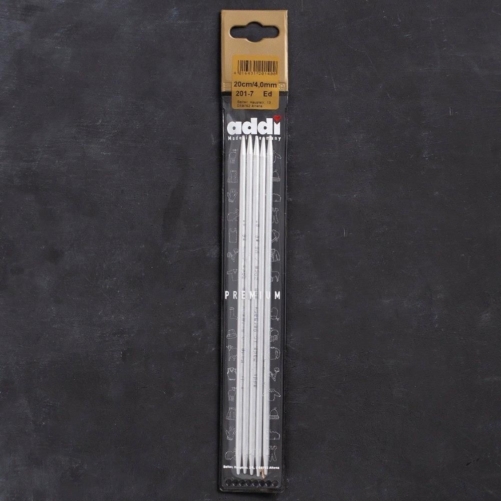 Addi 4mm 20cm 5 li Çorap Şişi - 201-7