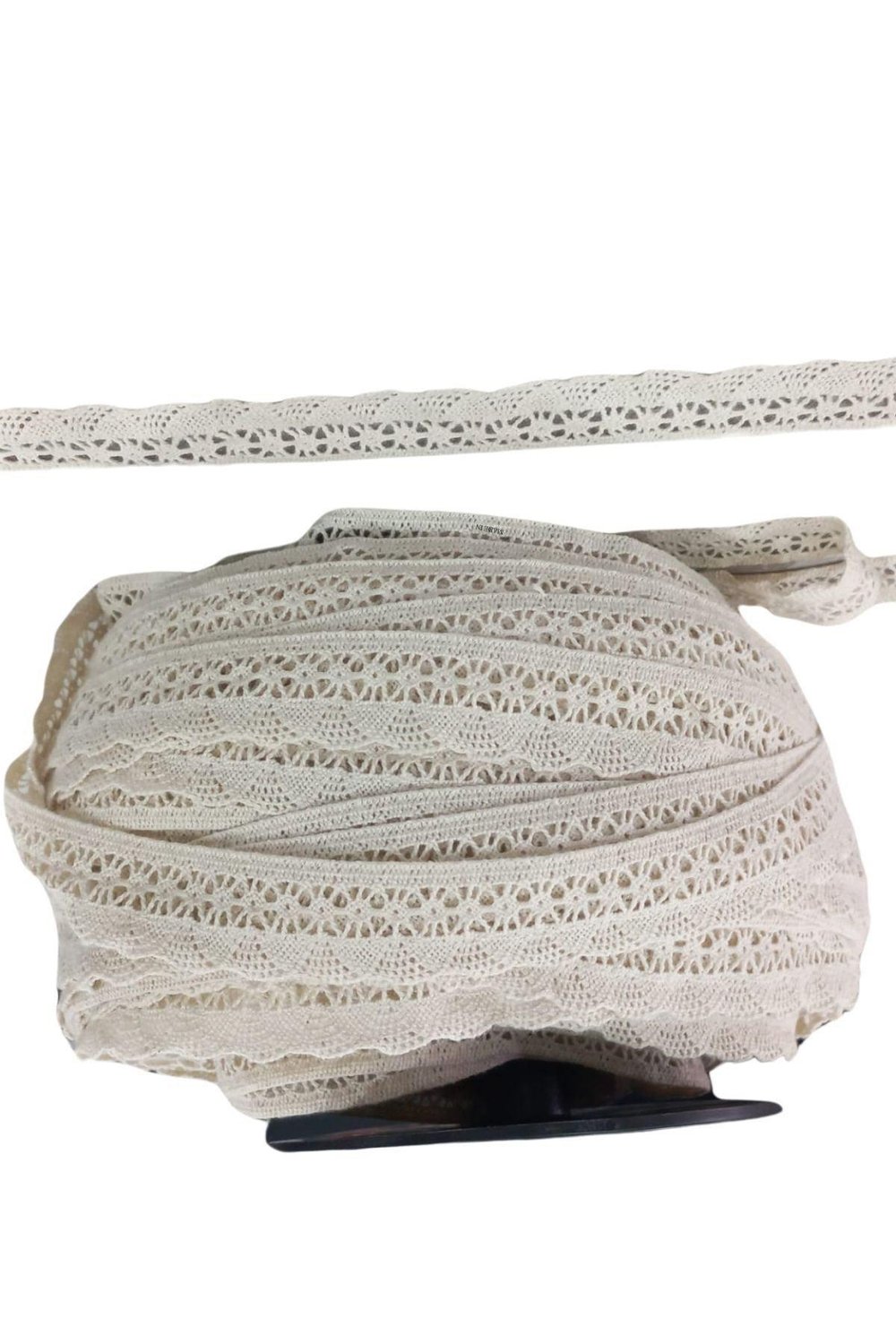 Kopanaki Dantel en 4 cm Şeritli Krem 10 Metre