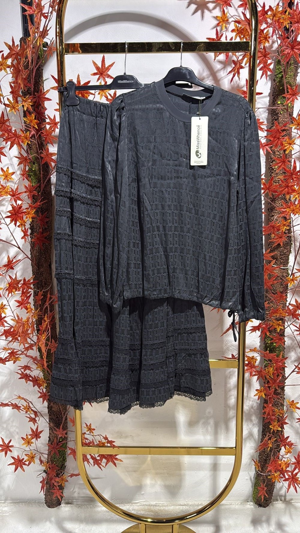 38025 Tunik Takım  - SİYAH