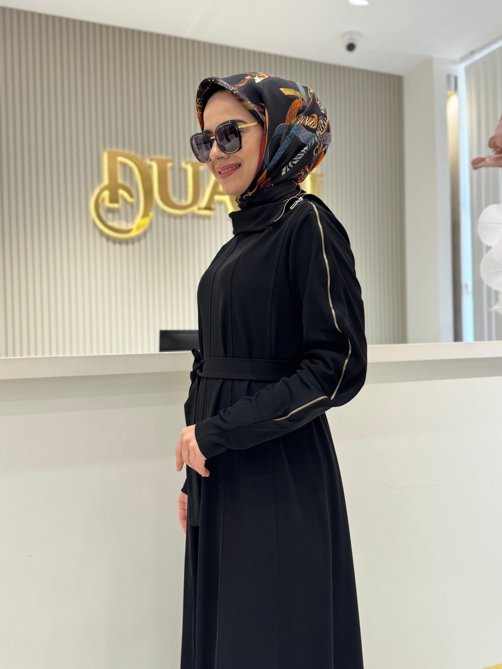 38803 Elbise  - SİYAH