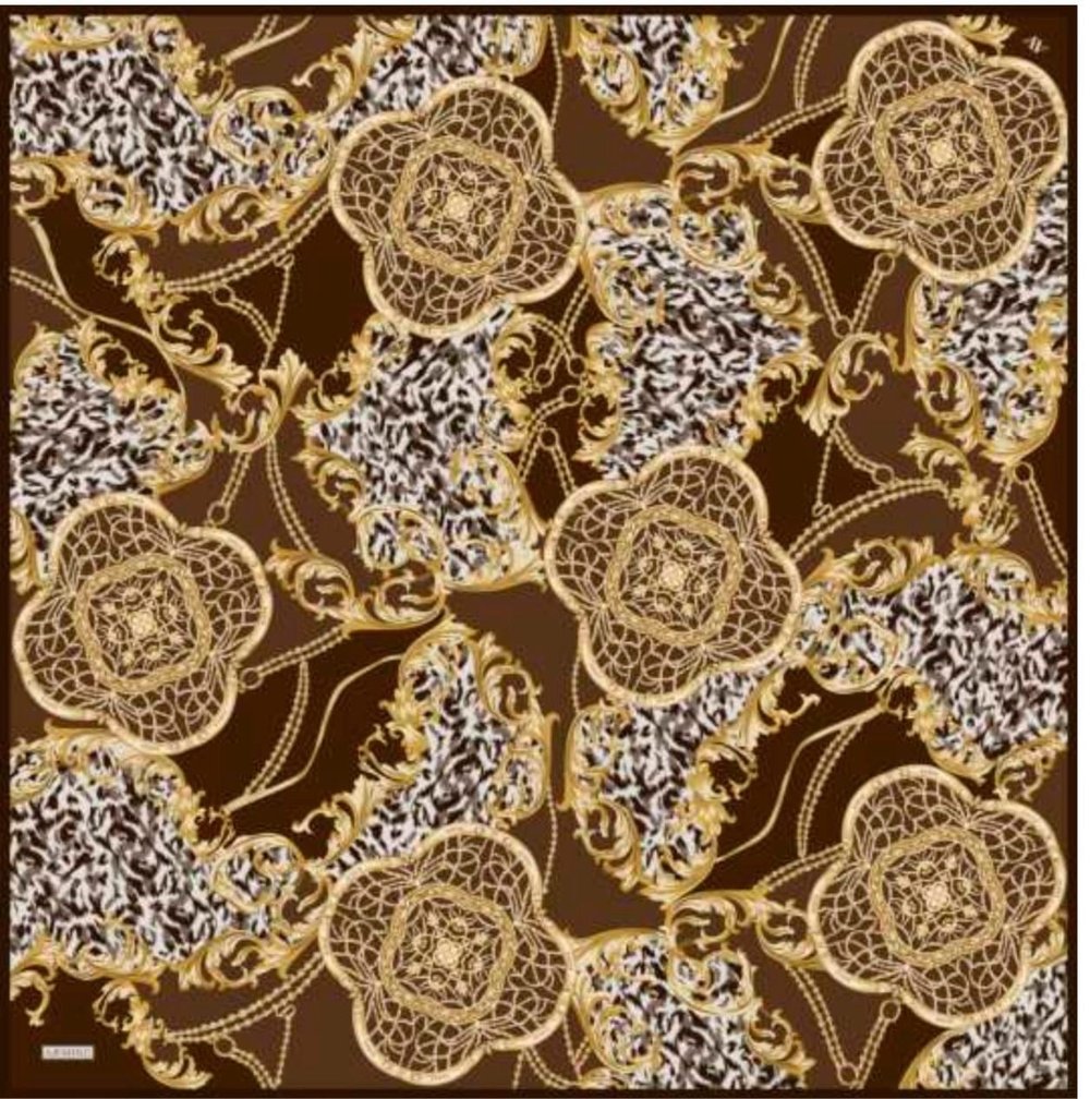 Armine 9411 Eşarp  - KAHVE