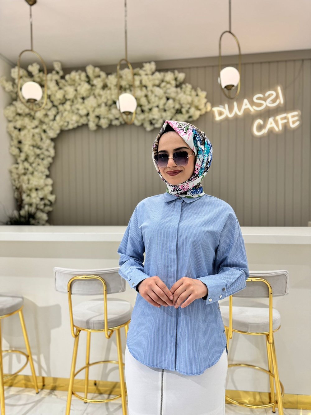 Armine Trend 4103 Tunik  - MAVİ