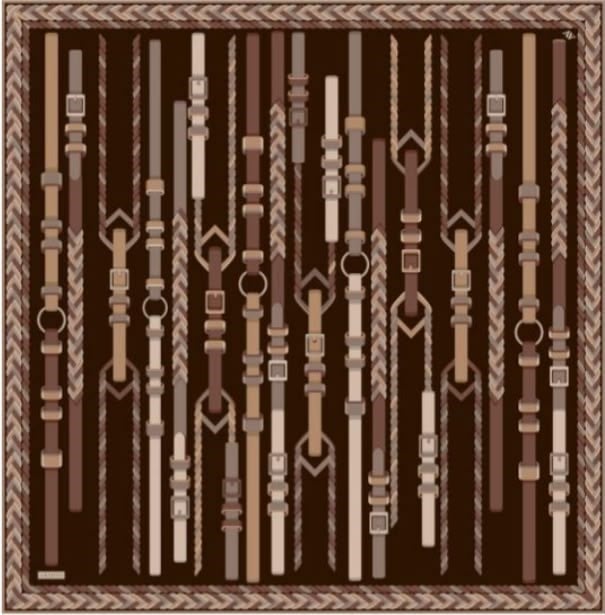 Armine Twill İpek Eşarp 9607