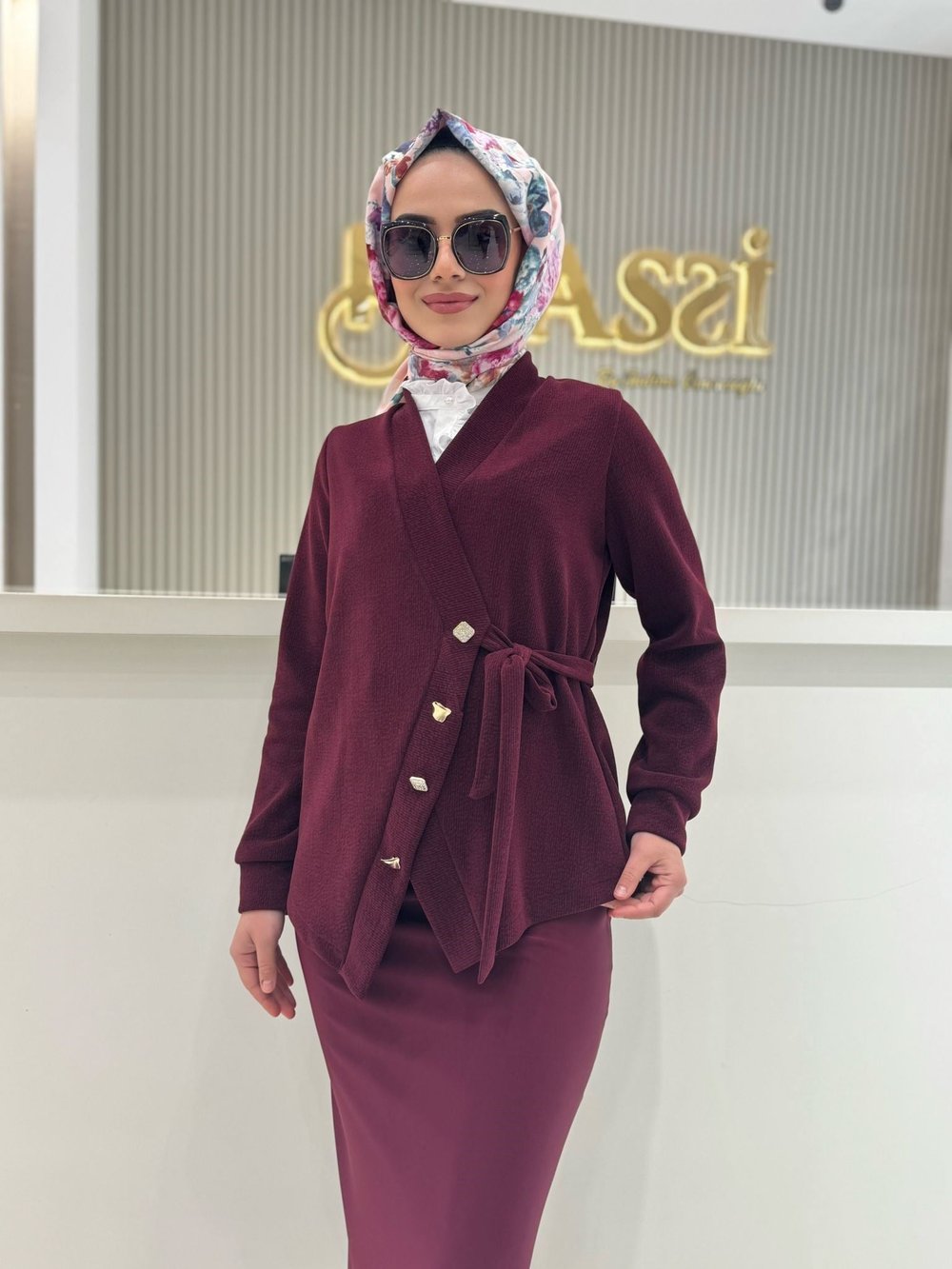 Fuat Gürşen 4711 İkili Takım  - Bordo