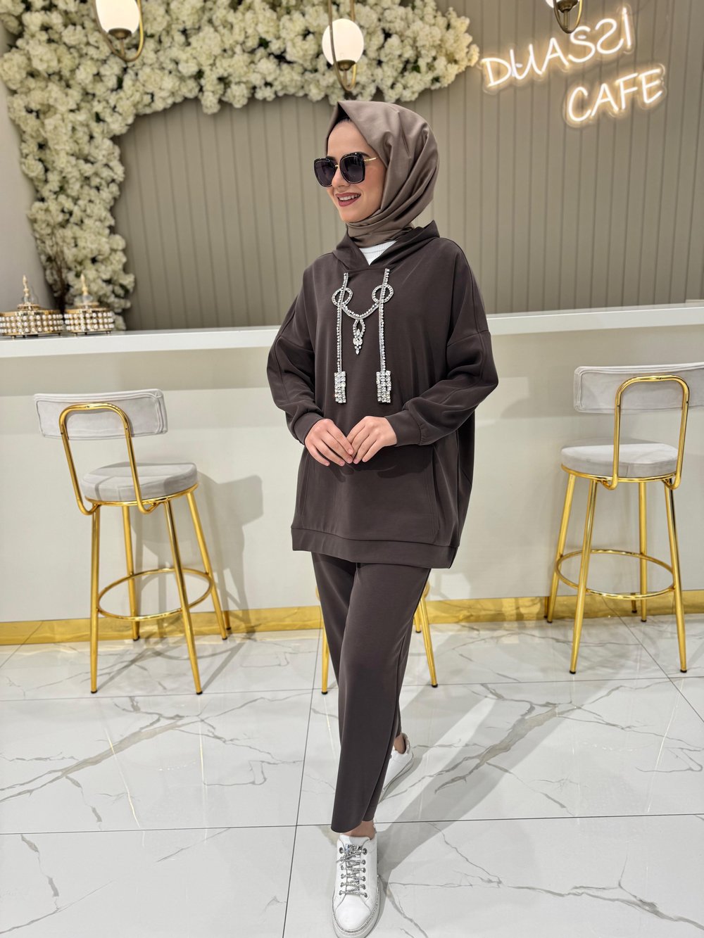 Ghisa 4142 Takım  - KAHVE