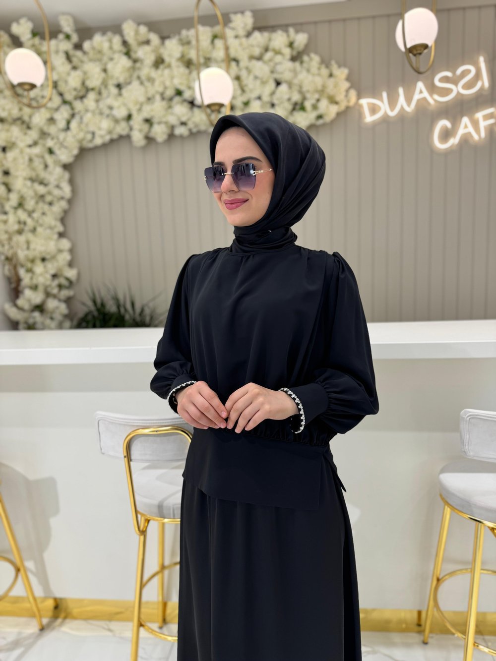 Ghisa 4892 Tunik  - SİYAH