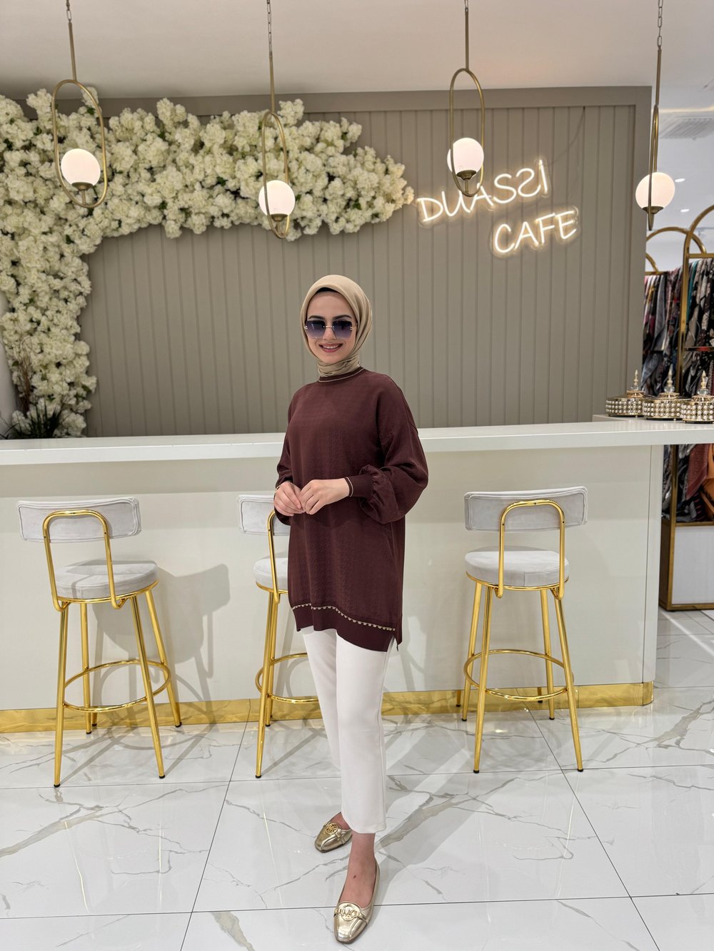 Ghisa 4900 Tunik  - KAHVE