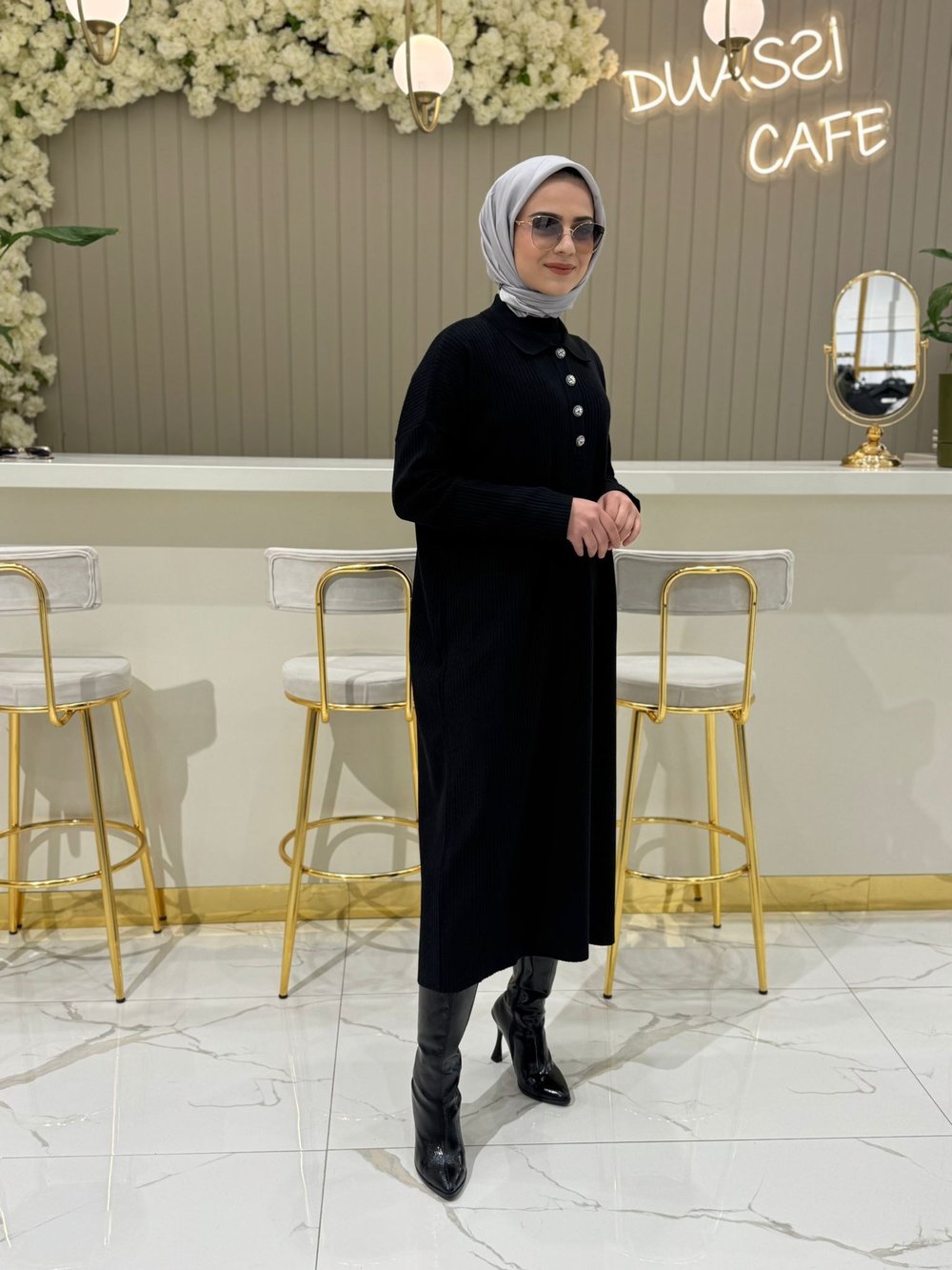 Ghisa Elbise 4828 - SİYAH