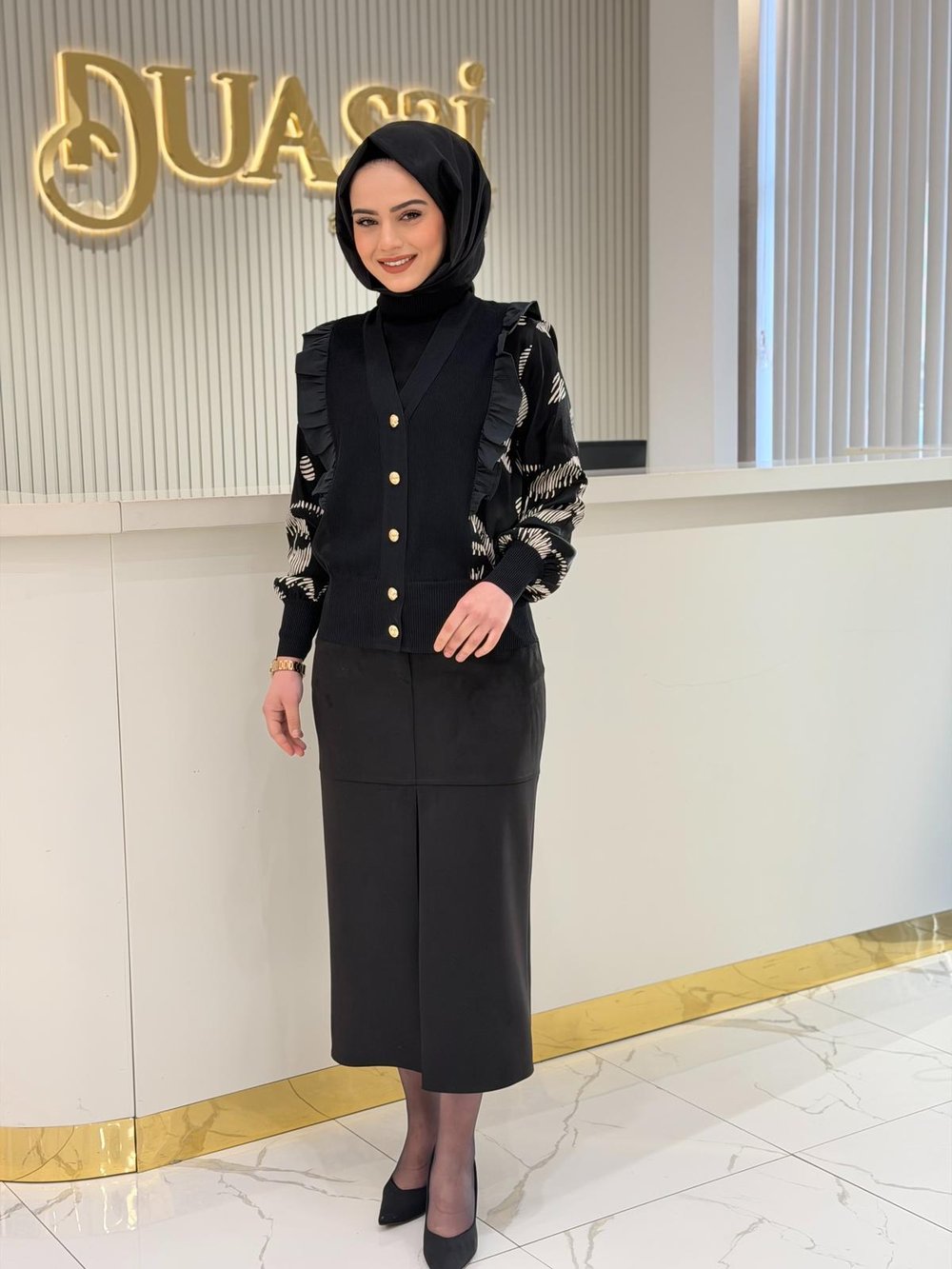 Ghisa Hırka  - SİYAH