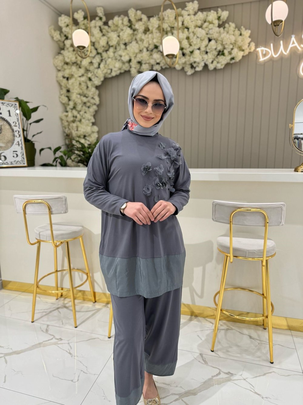 Ghisa Kalpli Takım 4859-G - GRİ